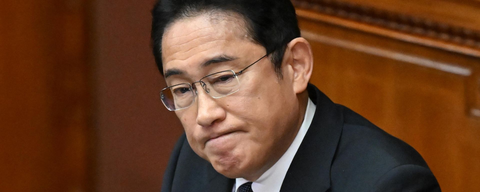 Japan's Prime Minister Fumio Kishida delivers his policy speech in Tokyo on October 23, 2023. Japan's Prime Minister Fumio Kishida delivers his policy speech in Tokyo on October 23, 2023. - Sputnik International, 1920, 30.10.2023