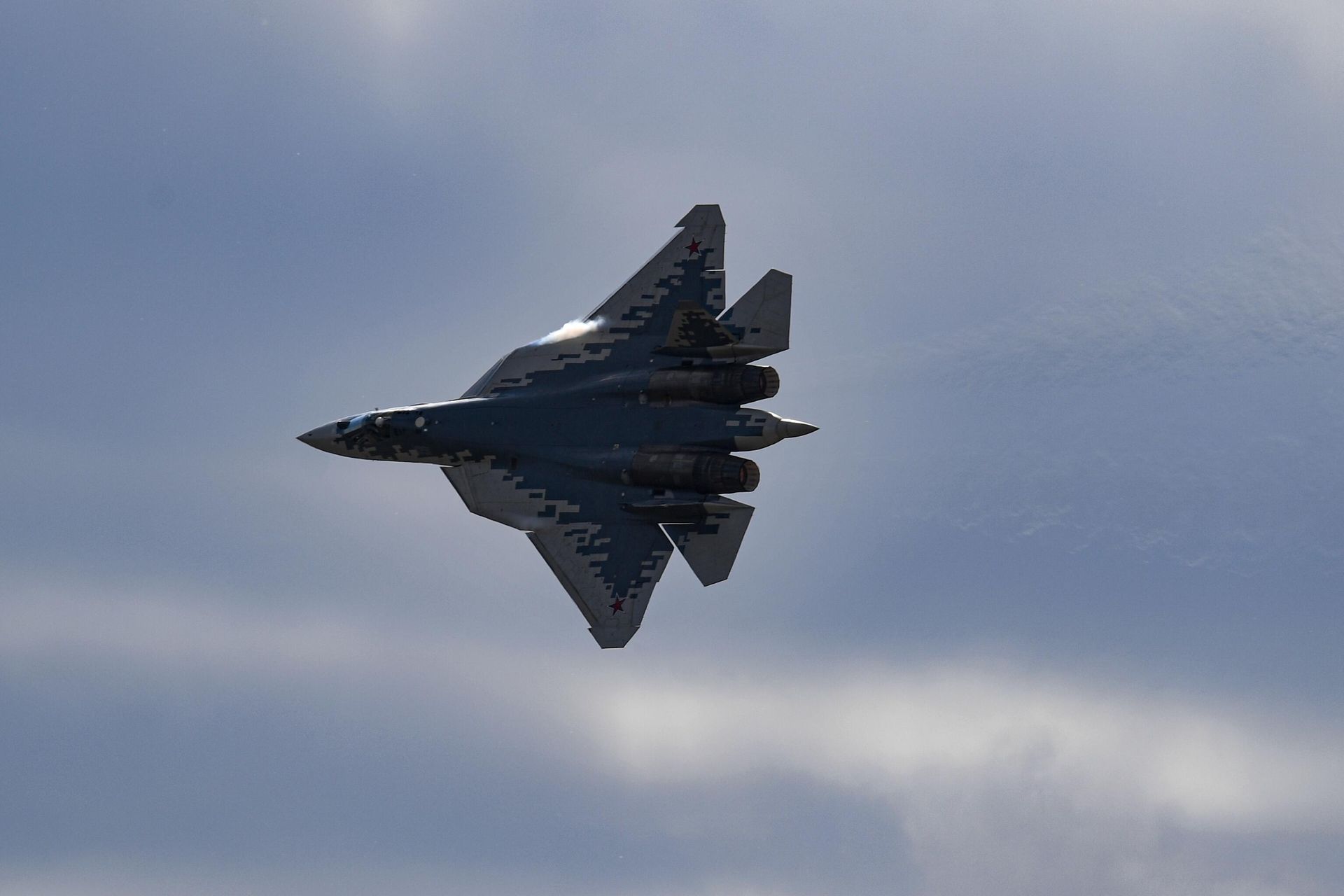 Russia's Su-57 fighter jet. File photo - Sputnik International, 1920, 28.07.2024