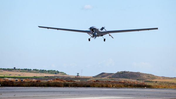 The Bayraktar TB2 drone. File photo - Sputnik International