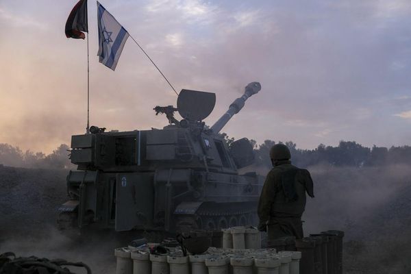 This photo released by the Israeli military shows ground operations being conducted inside the Gaza Strip.  - Sputnik International