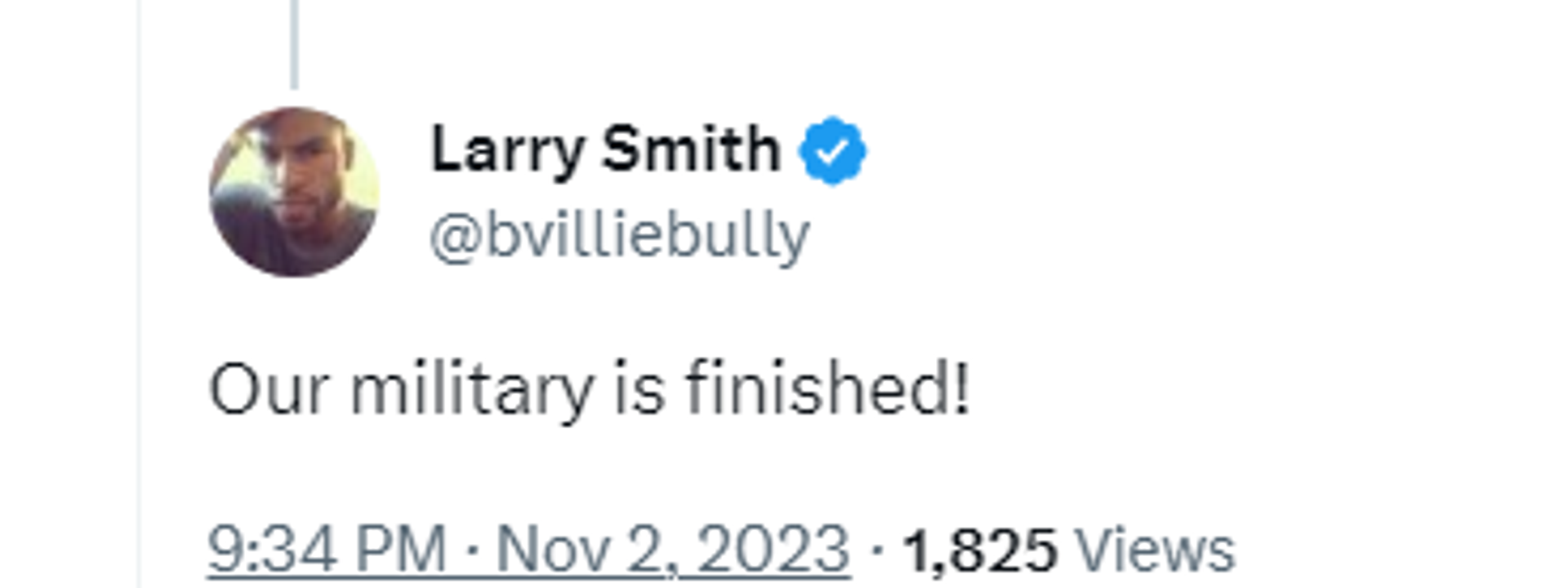 An X screenshot.  - Sputnik International, 1920, 03.11.2023