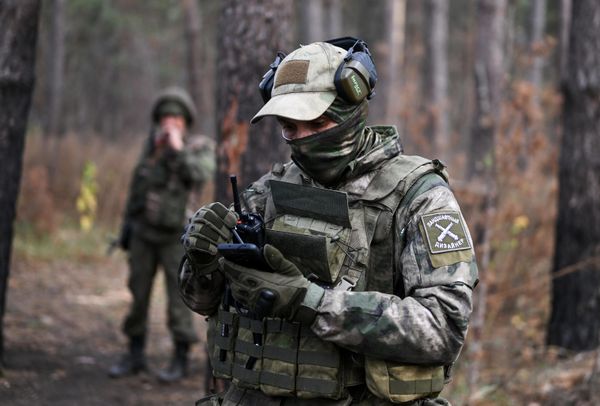 Artillerymen operating a Giantsint-B receive fire coordinates to target Ukrainian positions. The speedy relay of targeting data to artillery and rapid preparation to fire can be the difference between success and failure of an operation, particularly when engaging highly mobile enemy artillery installations such as the HIMARS. - Sputnik International