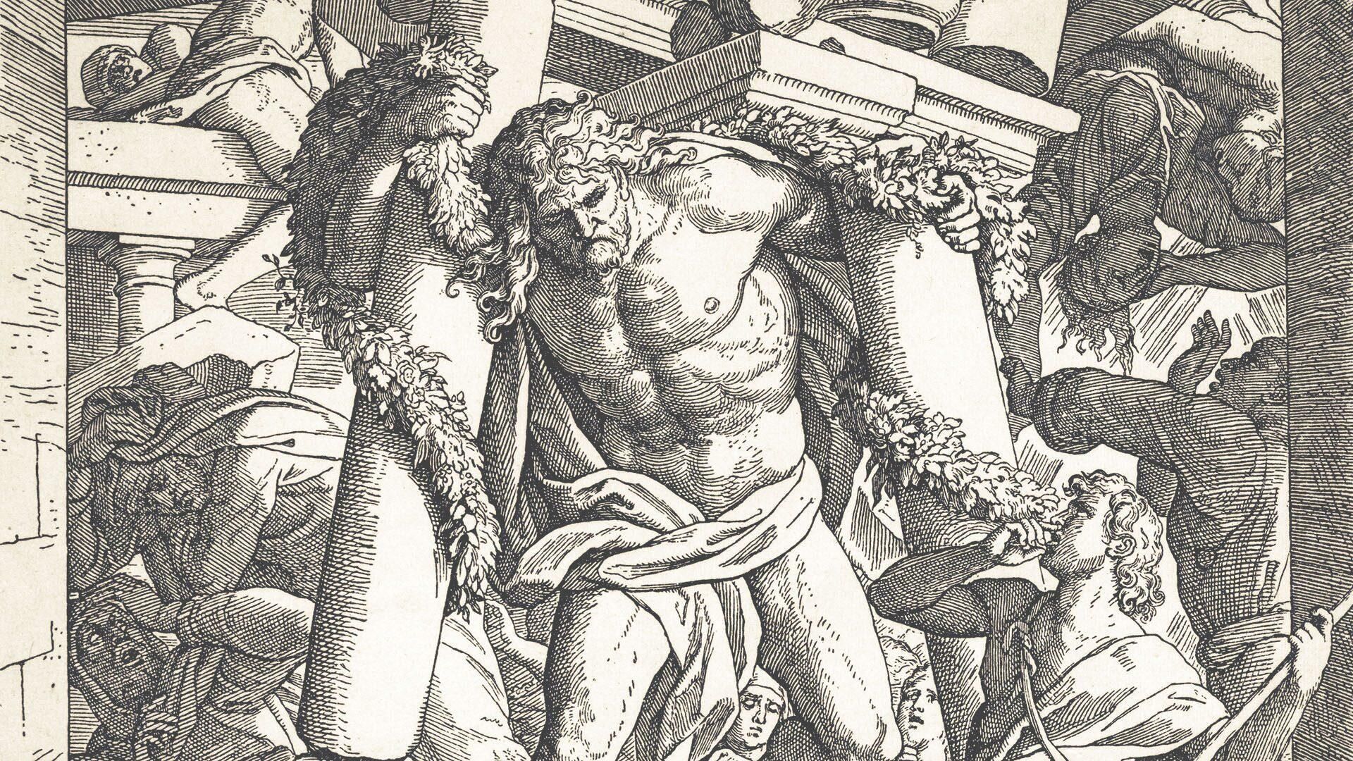 Samson, the Old Testament Biblical figure who brought down the Philistine temple. - Sputnik International, 1920, 06.11.2023