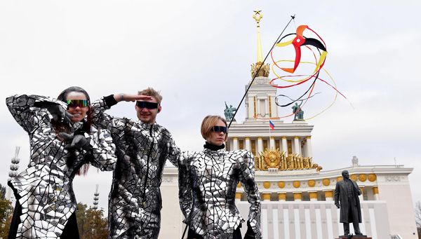Participants of the International Exhibition-Forum 'Russia' in Moscow. - Sputnik International
