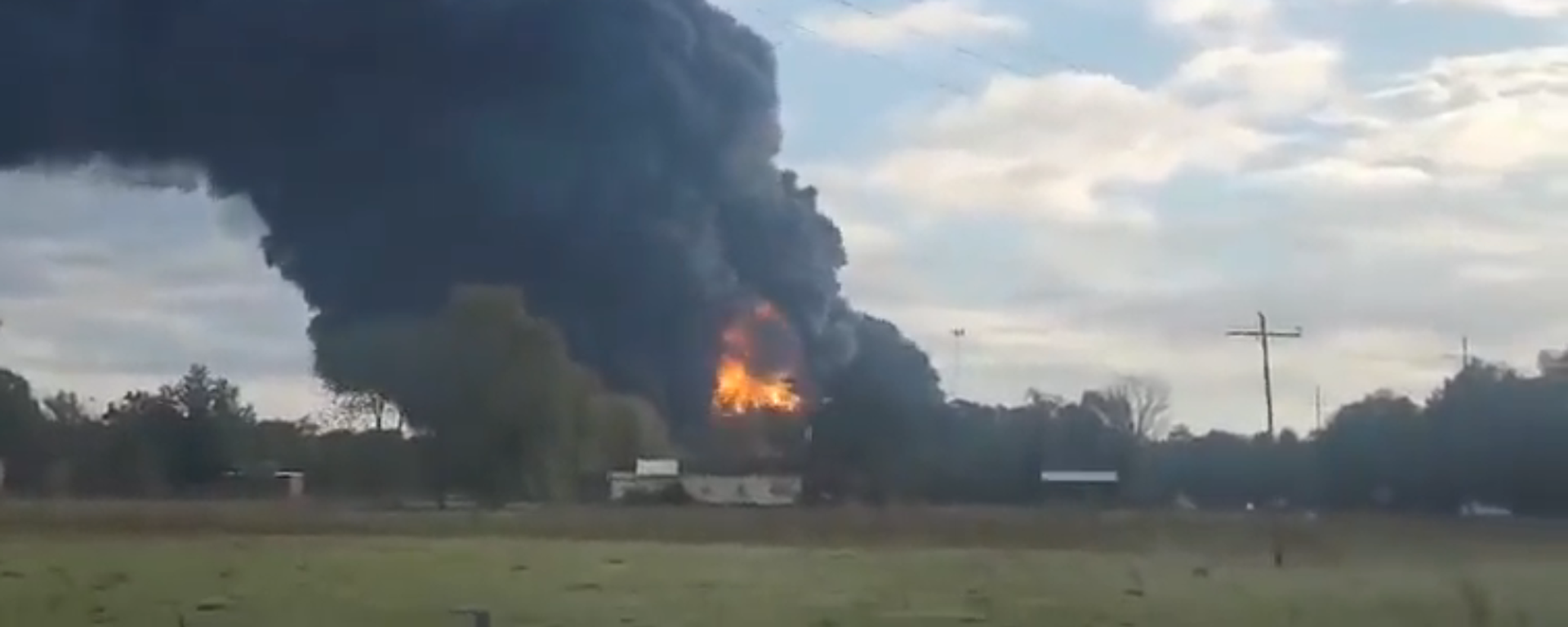Screengrab of video posted on X Screengrab of video posted on X - Sputnik International, 1920, 08.11.2023