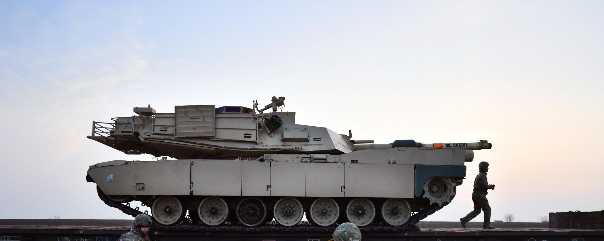 An Abrams tank. File photo An Abrams tank. File photo - Sputnik International, 1920, 09.11.2023