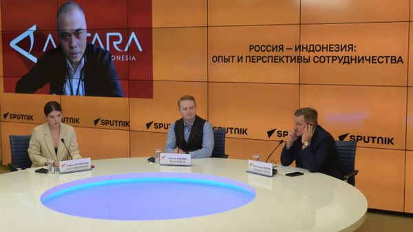 Roundtable discussion Russia-Indonesia: Experience and Prospects of Cooperation at the Sputnik International Multimedia Press Center - Sputnik International