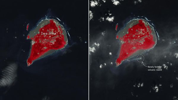 Newly Formed Island Off the Coast of Japan - Sputnik International