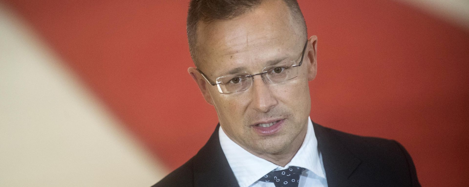 Hungarian Foreign Minister Peter Szijjarto speaks to journalists as he arrives at the EU Informal Meeting of EU Foreign Ministers (Gymnich) in Prague, Czech Republic on August 30, 2022 Hungarian Foreign Minister Peter Szijjarto speaks to journalists as he arrives at the EU Informal Meeting of EU Foreign Ministers (Gymnich) in Prague, Czech Republic on August 30, 2022 - Sputnik International, 1920, 13.11.2023