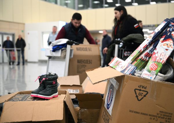 Humanitarian aid arriving for those evacuated from Gaza. Humanitarian aid arriving for those evacuated from Gaza. - Sputnik International