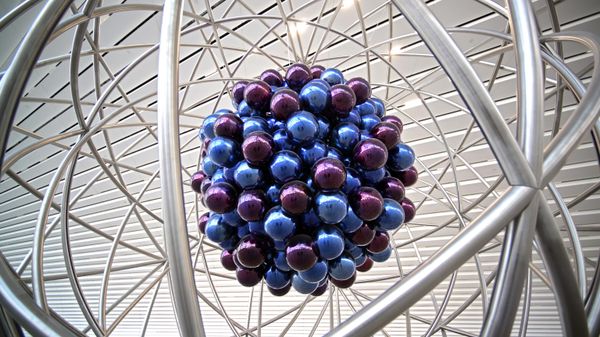 The photo shows an installation inside the Atom pavilion, dedicated to the development of nuclear energy, on the territory of VDNKh Exhibition Center, in Moscow, Russia - Sputnik International