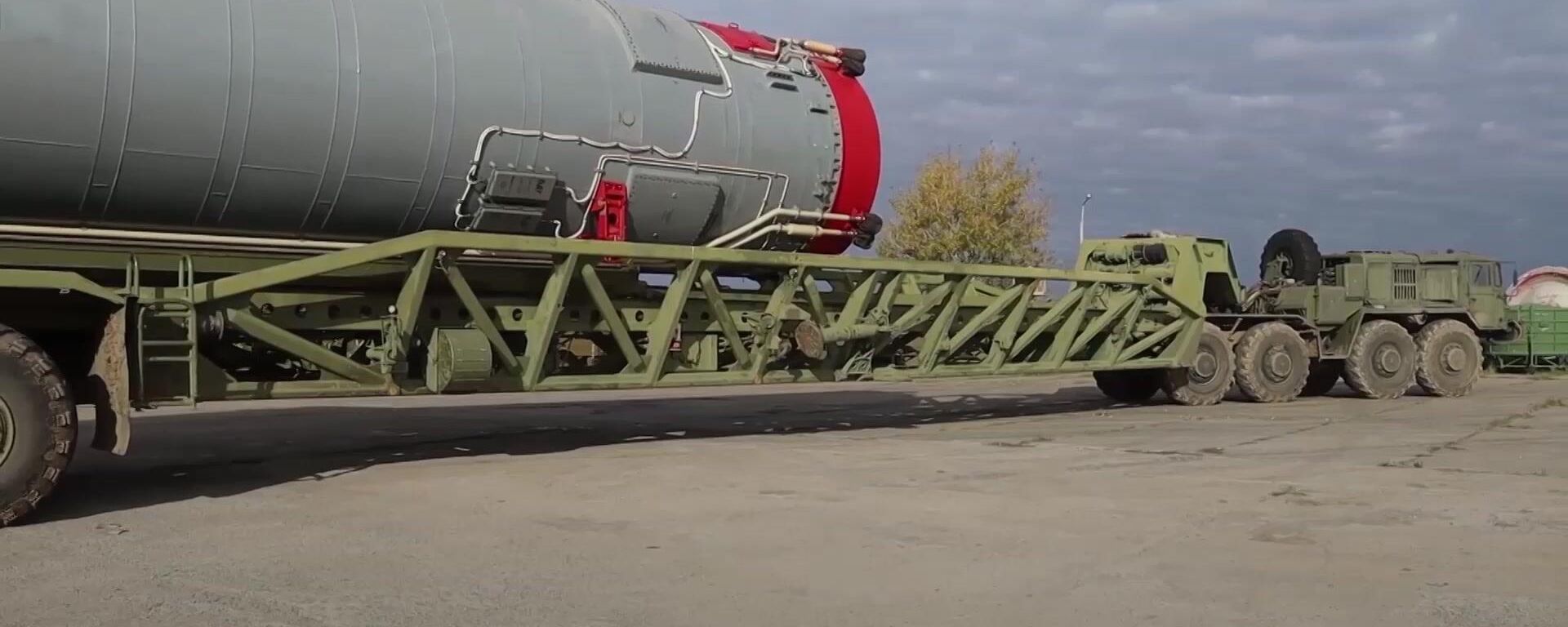  Another missile of the Avangard complex was installed in the Orenburg region in southern Russia - Sputnik International, 1920, 16.11.2023