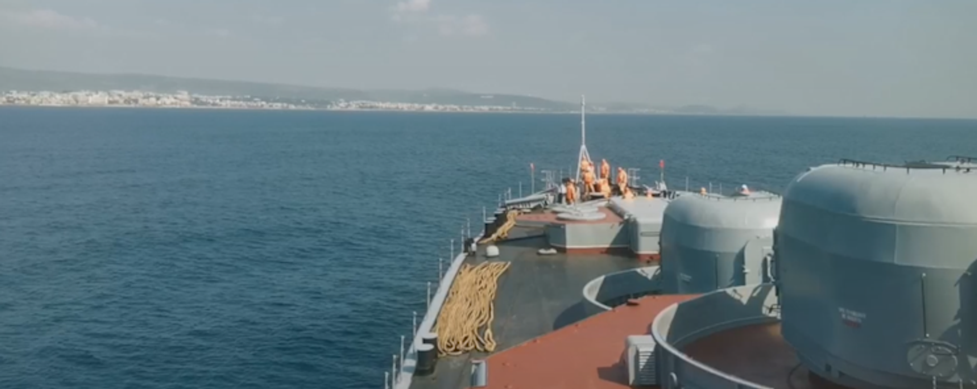 Russian Ships entering Vishakhapatnam - Sputnik International, 1920, 18.11.2023
