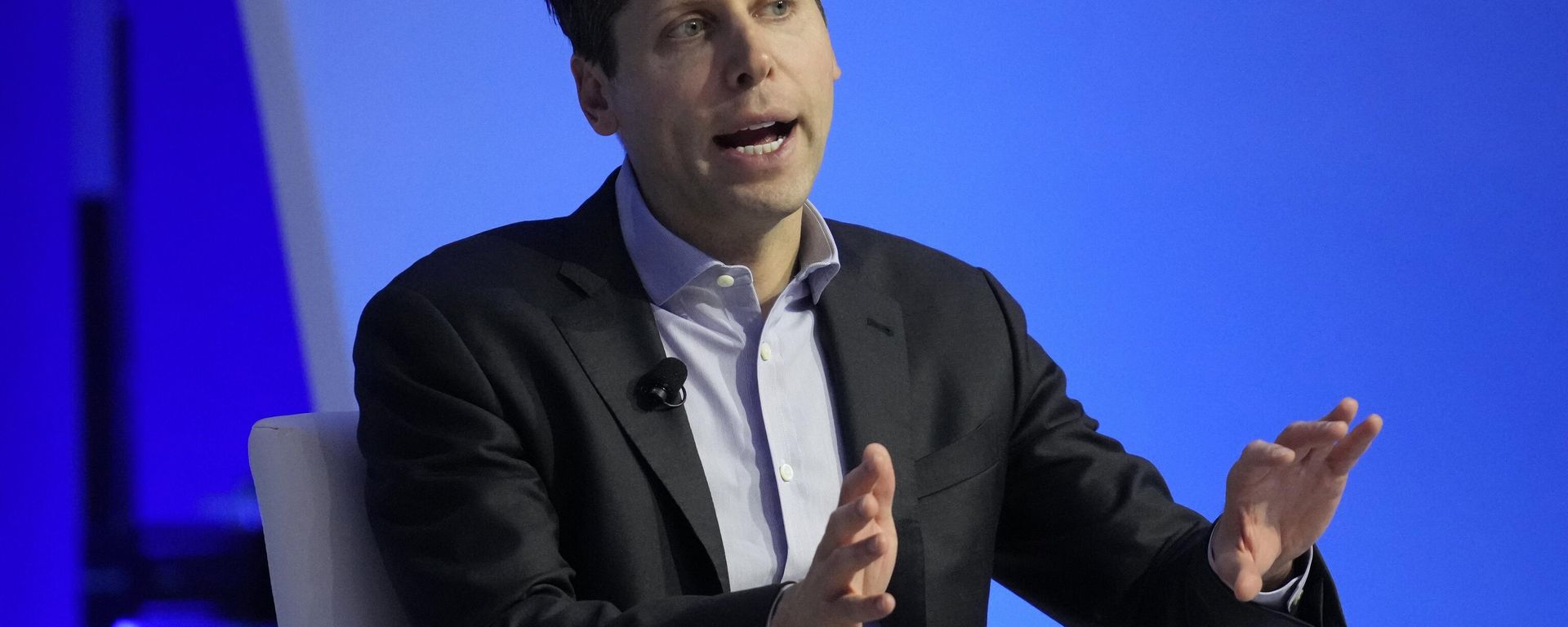 Sam Altman participates in a discussion during the Asia-Pacific Economic Cooperation (APEC) CEO Summit, Thursday, Nov. 16, 2023, in San Francisco. The board of ChatGPT-maker Open AI says it has pushed out Altman, its co-founder and CEO, and replaced him with an interim CEO. Sam Altman participates in a discussion during the Asia-Pacific Economic Cooperation (APEC) CEO Summit, Thursday, Nov. 16, 2023, in San Francisco. The board of ChatGPT-maker Open AI says it has pushed out Altman, its co-founder and CEO, and replaced him with an interim CEO. - Sputnik International, 1920, 18.11.2023