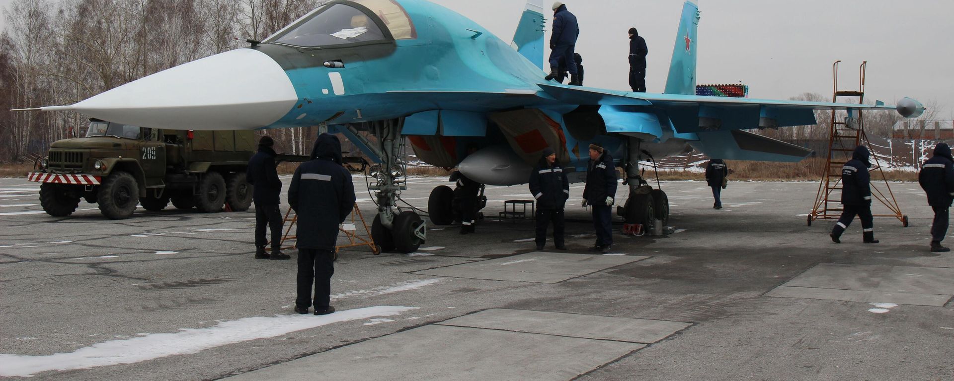 Sukhoi Su-34 fighter-bomber delivered to Russian military. November 2023. - Sputnik International, 1920, 22.11.2023