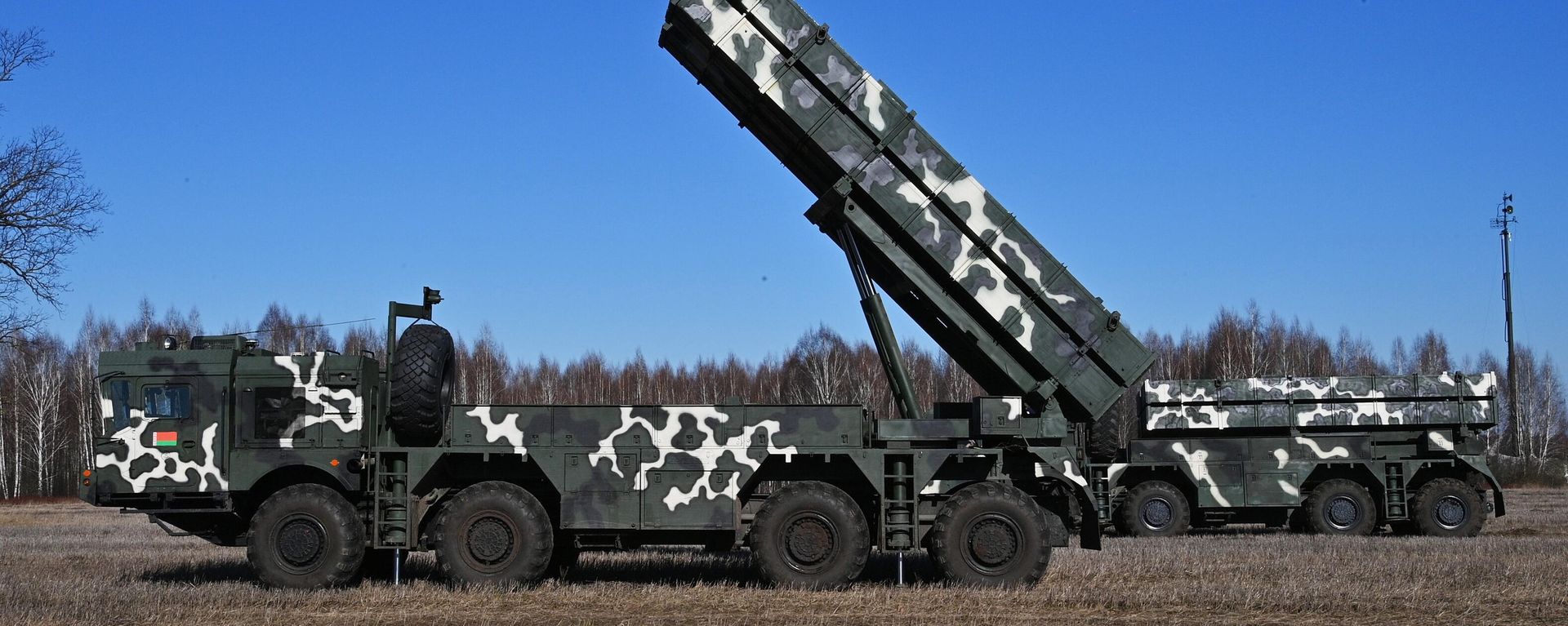 Polonez MLRS battery takes part in joint Russian-Belarusian drills in Gomel, February 2022. - Sputnik International, 1920, 22.11.2023