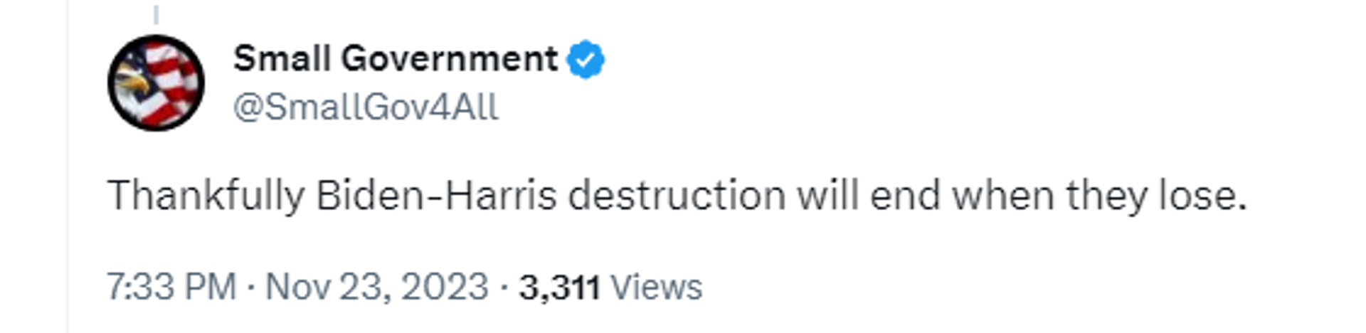 An X (formerly Twitter) screenshot - Sputnik International, 1920, 24.11.2023