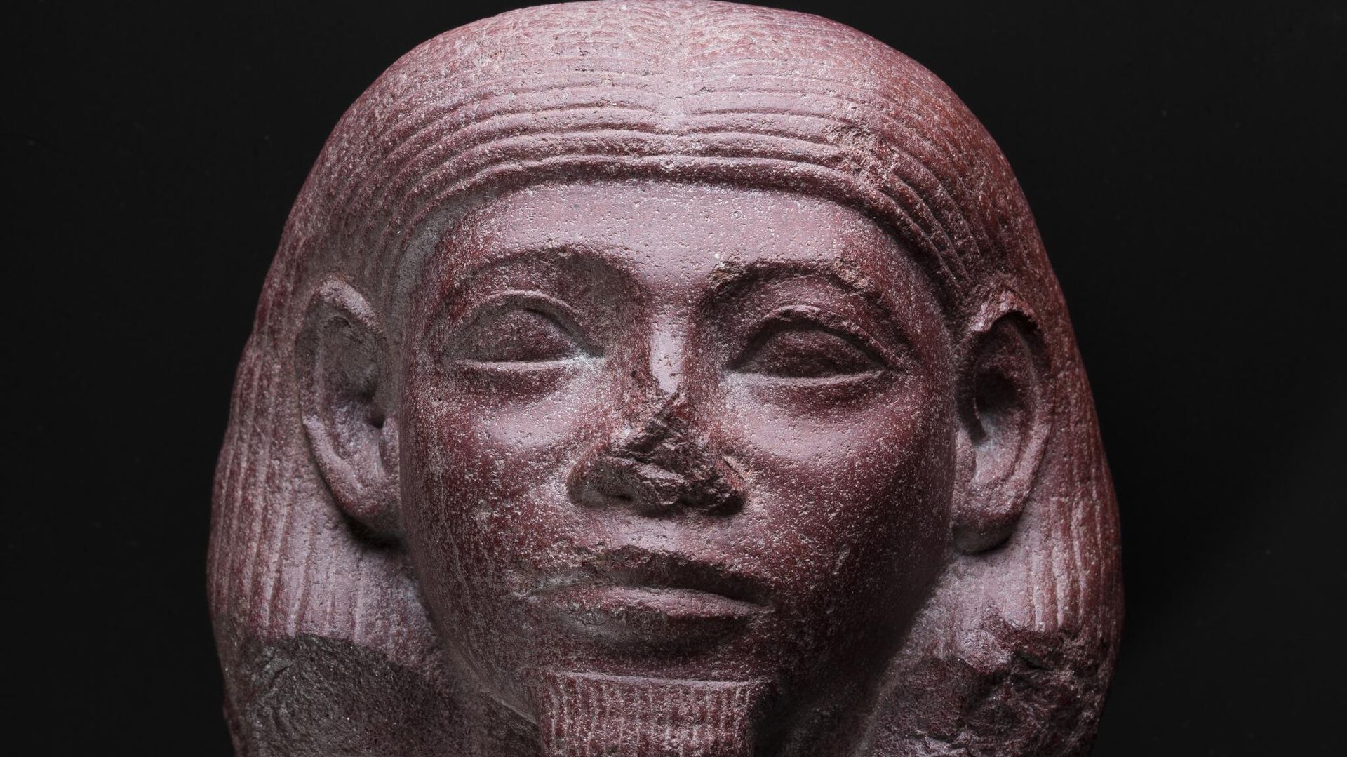 Head of a statue of a man in sandstone, mid-12th Dynasty (about 1922-1874 BC © National Museums Scotland Head of a statue of a man in sandstone, mid-12th Dynasty (about 1922-1874 BC © National Museums Scotland - Sputnik International, 1920, 26.11.2023