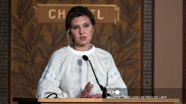 Olena Zelenskaya speaks at an event in Washington, DC - Sputnik International