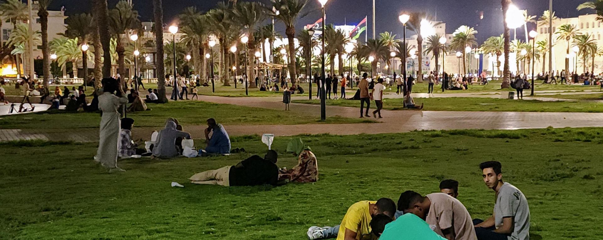 Libyans gather at Martyrs' Square in Tripoli on September 5, 2023 Libyans gather at Martyrs' Square in Tripoli on September 5, 2023 - Sputnik International, 1920, 27.11.2023
