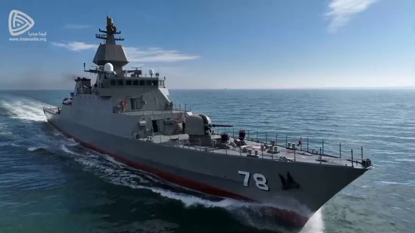 New Iranian Navy Destroyer Deylaman Sets Sails  - Sputnik International