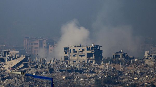 Юг Израиля недалеко от границы с сектором Газа, после авиаударов Израиля  - Sputnik International