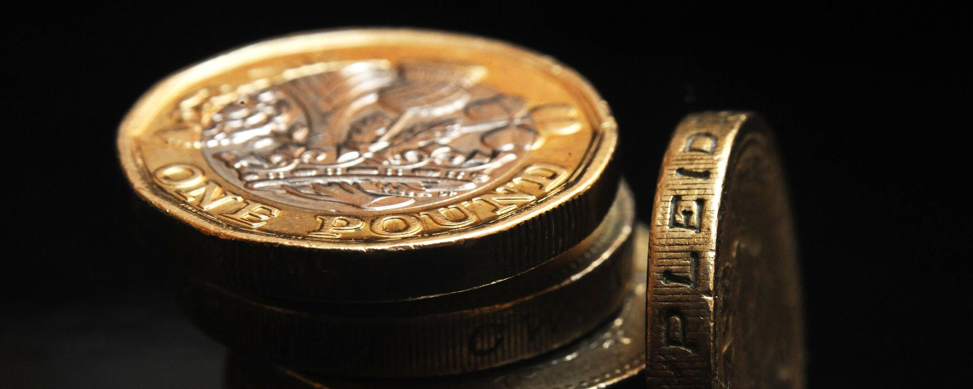 British one pound coins. - Sputnik International, 1920, 31.10.2024