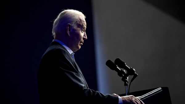 US President Joe Biden delivers remarks on his Bidenomics economic plan, at CS Wind, the largest wind tower manufacturer in the world, in Pueblo, Colorado, on November 29, 2023. - Sputnik International