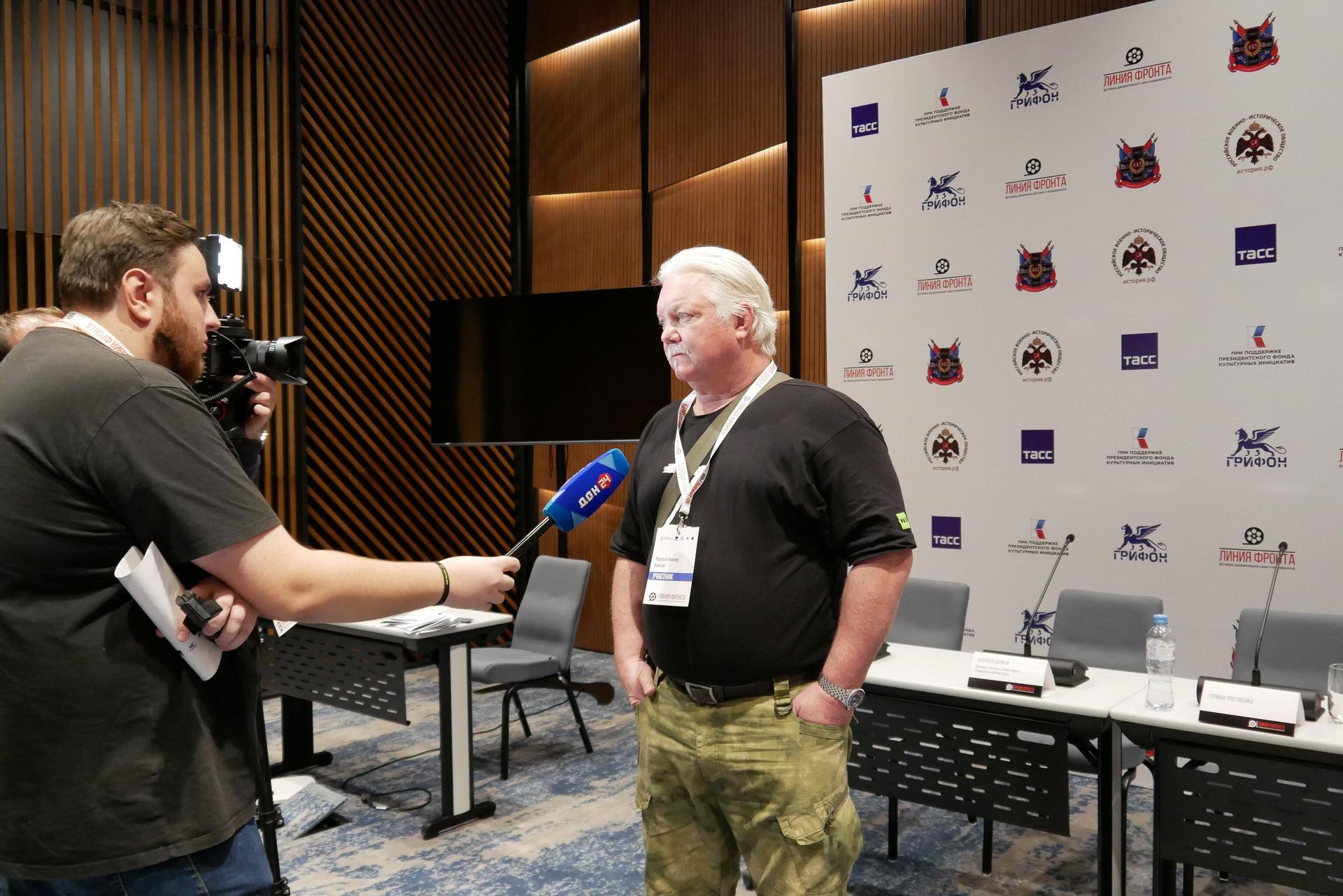 Russell Bentley at the Front Line International Film Festival - Sputnik International, 1920, 04.12.2023