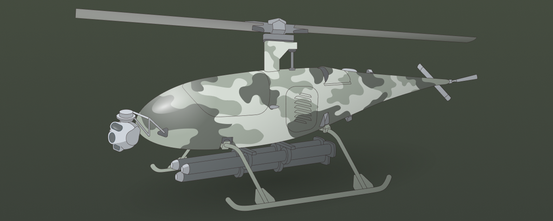 Termite unmanned attack helicopter Termite unmanned attack helicopter - Sputnik International, 1920, 07.12.2023