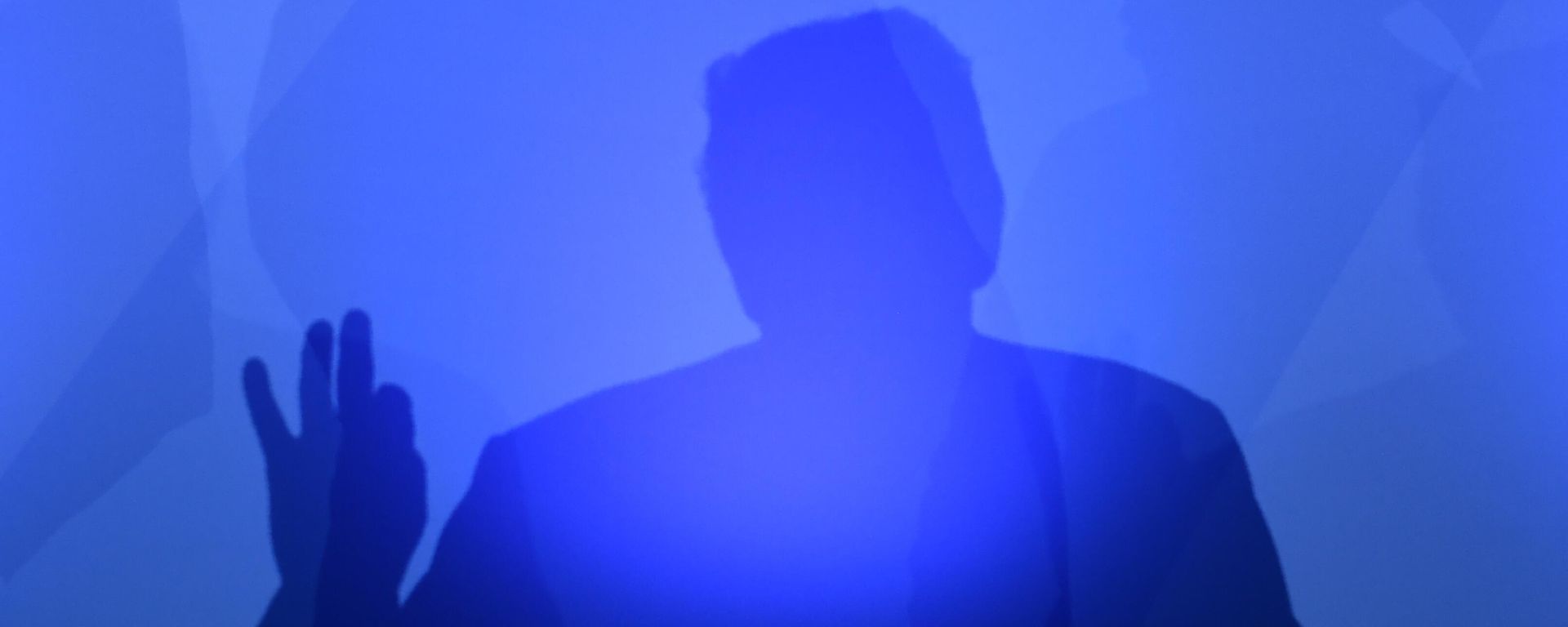 US President Donald Trump casts a shadow as he addresses a press conference on the second day of the North Atlantic Treaty Organization (NATO) summit in Brussels on July 12, 2018. US President Donald Trump casts a shadow as he addresses a press conference on the second day of the North Atlantic Treaty Organization (NATO) summit in Brussels on July 12, 2018. - Sputnik International, 1920, 07.12.2023