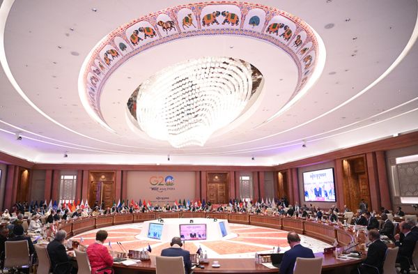 This year’s G20 Summit, held in New Delhi tackled a number of pressing issues to do with global security, the current economic climate, labor conditions around the world, as well as climate change. (The third plenary session titled "One Future" that addressed matters of technological transformation, encryption, reform of multilateral institutions, and labor prospects, held at the G20 summit in New Delhi, India). - Sputnik International