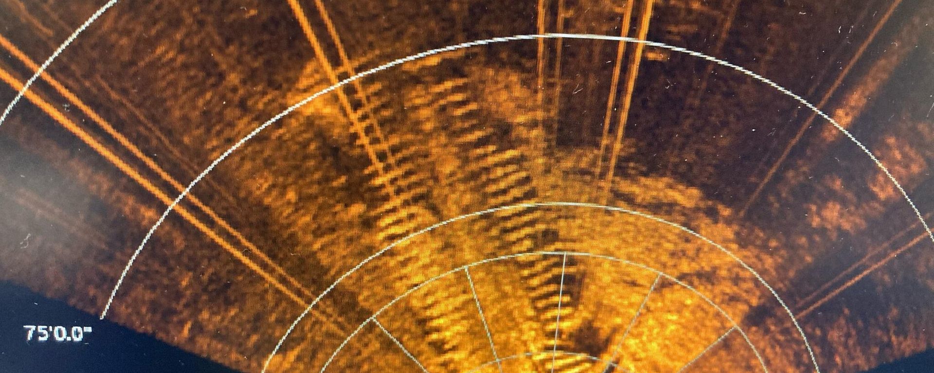 Sonar image captures supposed remnants of the George L. Newman, a 122-foot-long vessel that ran aground during the Peshtigo Fire in 1871. Sonar image captures supposed remnants of the George L. Newman, a 122-foot-long vessel that ran aground during the Peshtigo Fire in 1871. - Sputnik International, 1920, 15.12.2023