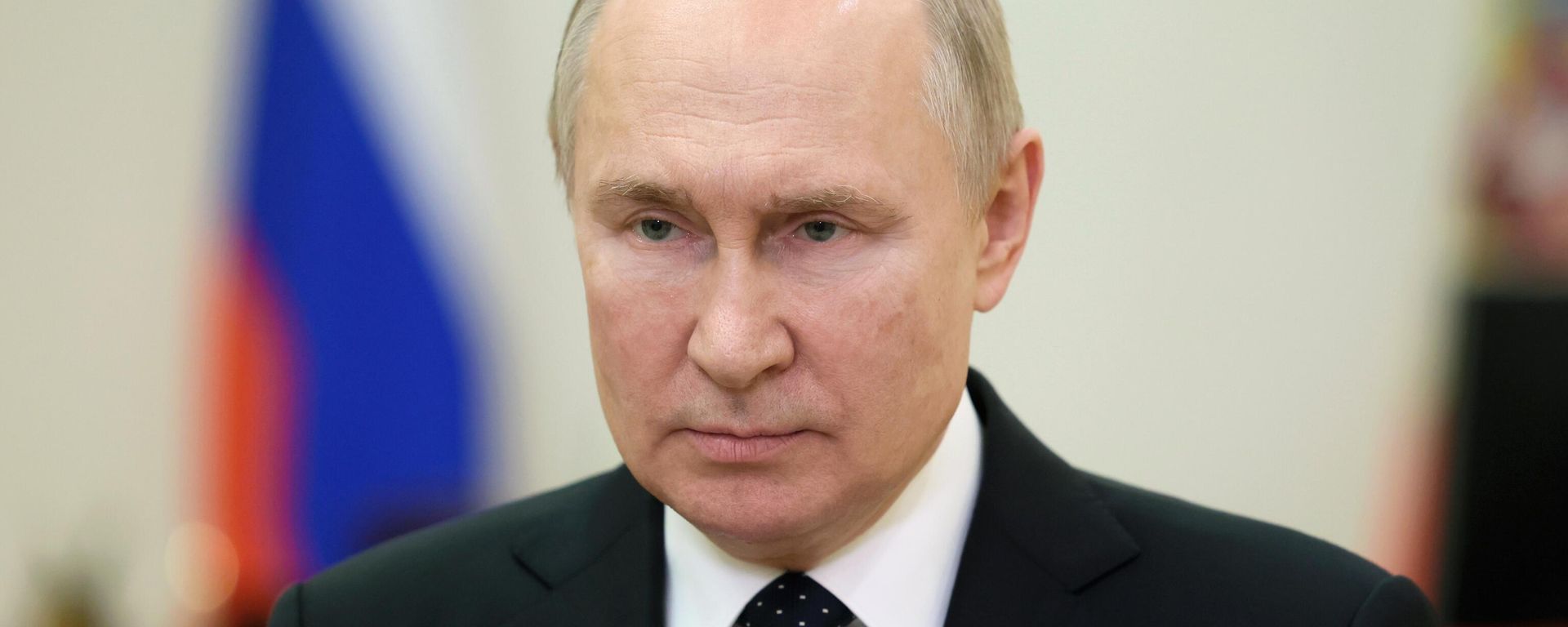 Russian President Vladimir Putin congratulates security services officers and veterans on Security Agency Worker’s Day via a video link at the Kremlin in Moscow, December 20, 2022 Russian President Vladimir Putin congratulates security services officers and veterans on Security Agency Worker’s Day via a video link at the Kremlin in Moscow, December 20, 2022 - Sputnik International, 1920, 23.03.2024