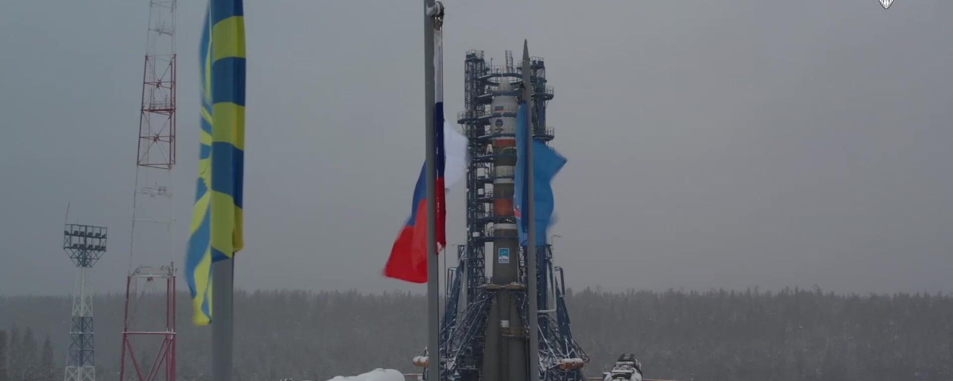 Russia Launches Satellite-Carrying Soyuz Rocket at Plesetsk Cosmodrome Russia Launches Satellite-Carrying Soyuz Rocket at Plesetsk Cosmodrome - Sputnik International, 1920, 21.12.2023