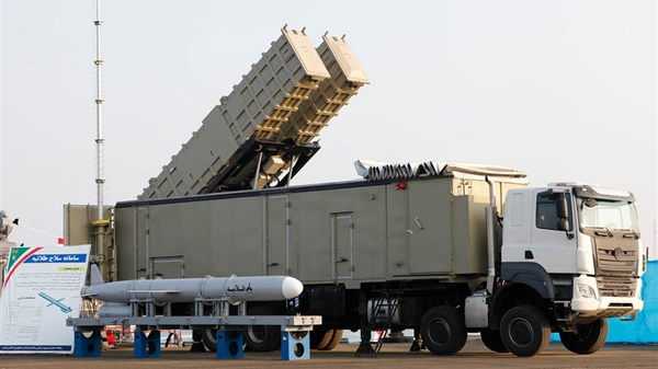 New weapons systems delivered to the Iranian Navy on display at an unveiling at a coastal naval base in southern Iran on Sunday, December 24, 2023. - Sputnik International