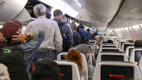 People exit a Boeing 737 MAX plane operated by Air Canada after a flight at Toronto Pearson International Airport in Mississauga, Ontario, Canada, on Wednesday, July 27, 2022.  - Sputnik International