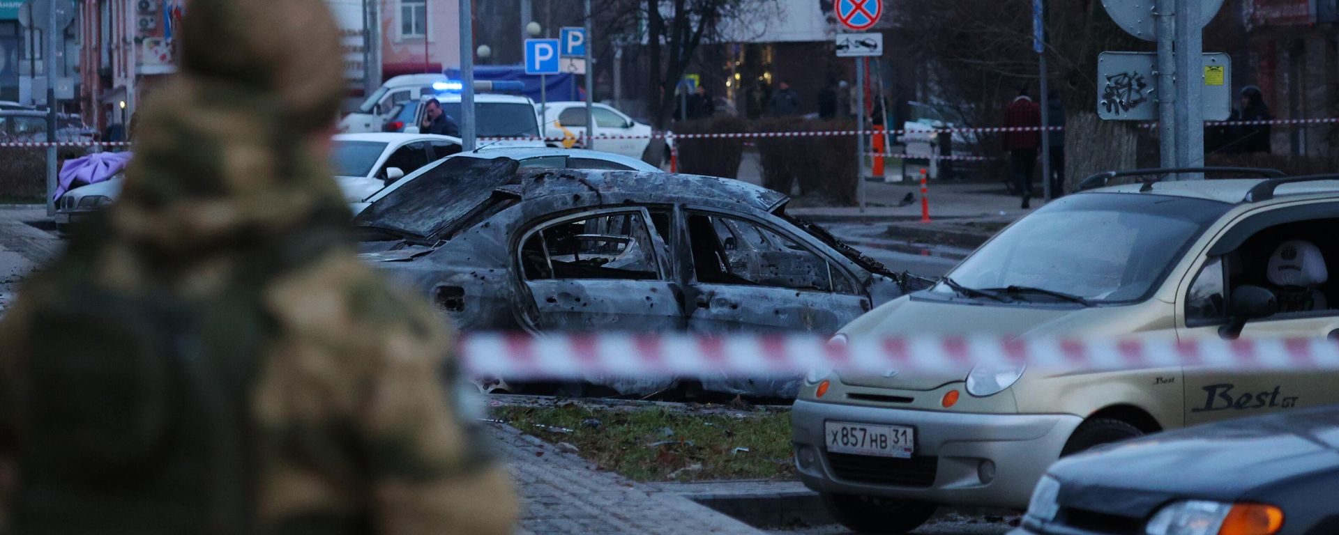 Aftermath of Ukrainian shelling of Belgorod city center - Sputnik International, 1920, 30.12.2023