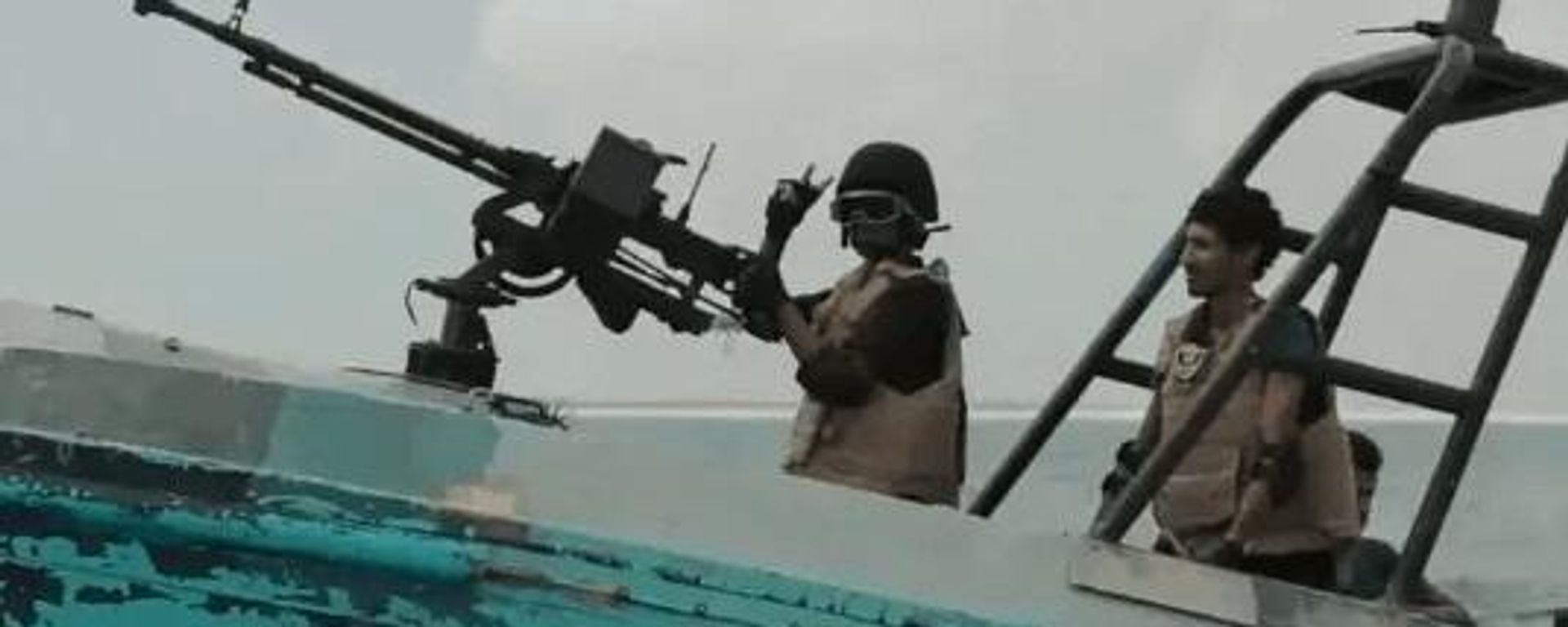 Houthi speedboat. Screengrab of Ansar Allah video. Houthi speedboat. Screengrab of Ansar Allah video. - Sputnik International, 1920, 27.01.2024