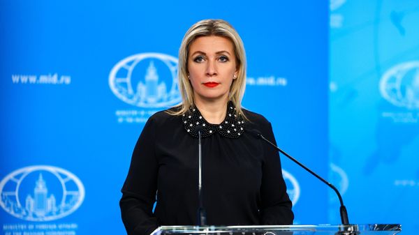 Russian Foreign Ministry’s spokeswoman Maria Zakharova attends her weekly briefing in Moscow, Russia - Sputnik International