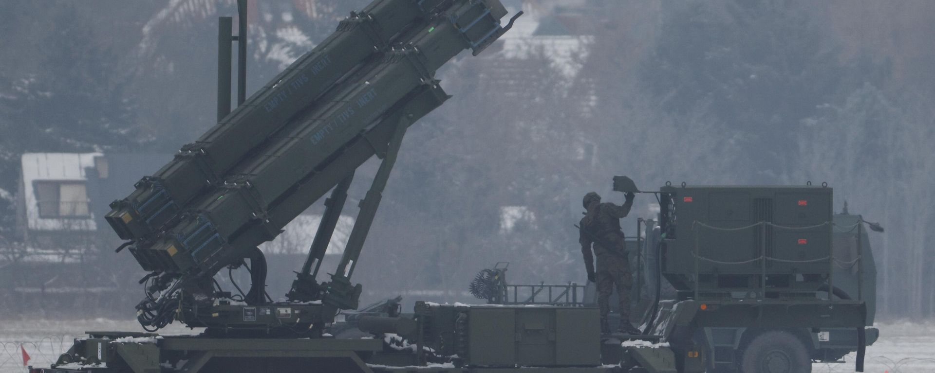 Patriot missile launchers Patriot missile launchers - Sputnik International, 1920, 06.01.2024