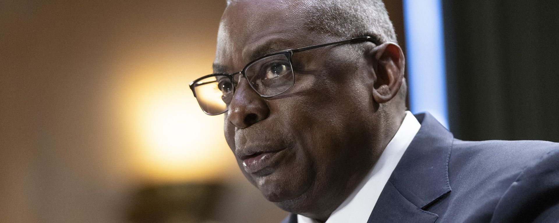 FILE - Defense Secretary Lloyd Austin testifies before a Senate Appropriations Committee on Capitol Hill in Washington, Oct. 31, 2023. FILE - Defense Secretary Lloyd Austin testifies before a Senate Appropriations Committee on Capitol Hill in Washington, Oct. 31, 2023. - Sputnik International, 1920, 19.09.2024
