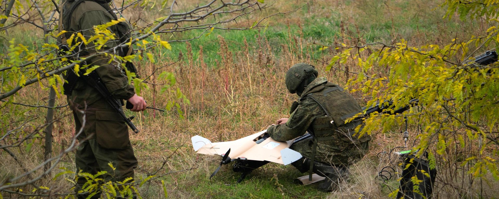 Launch of drones of the Russian Armed Forces in the Nikolaevo-Krivoy Rog direction Launch of drones of the Russian Armed Forces in the Nikolaevo-Krivoy Rog direction - Sputnik International, 1920, 10.01.2024