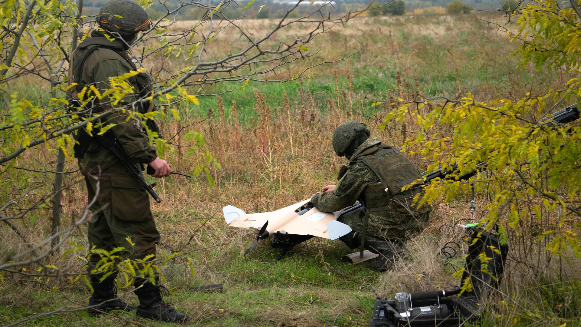 Launch of drones of the Russian Armed Forces in the Nikolaevo-Krivoy Rog direction Launch of drones of the Russian Armed Forces in the Nikolaevo-Krivoy Rog direction - Sputnik International, 1920, 10.01.2024