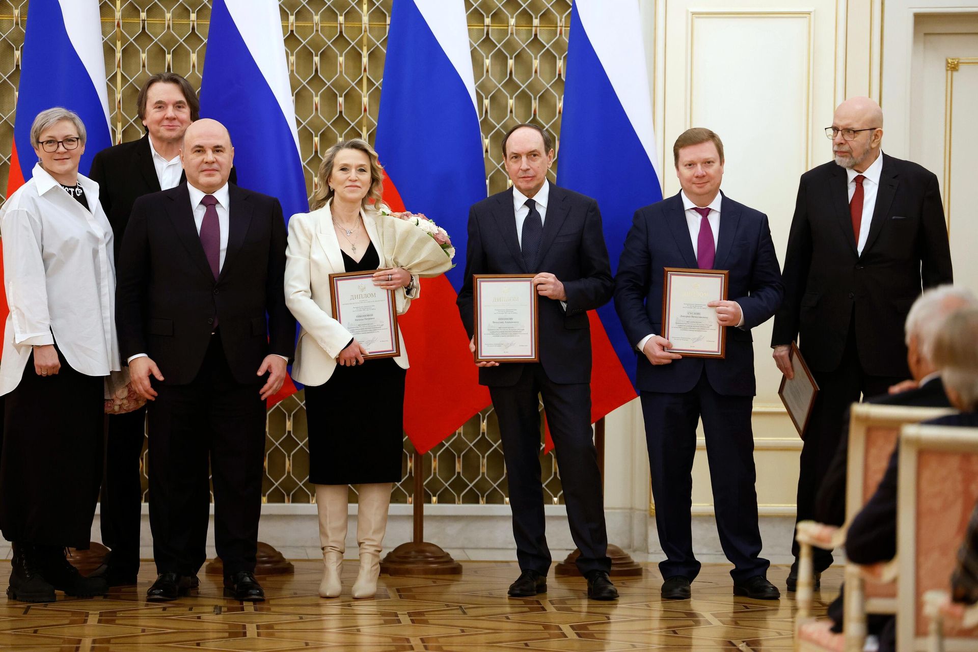 Russian Prime Minister Mikhail Mishustin presented the 2023 Government Media Awards Russian Prime Minister Mikhail Mishustin presented the 2023 Government Media Awards - Sputnik International, 1920, 11.01.2024