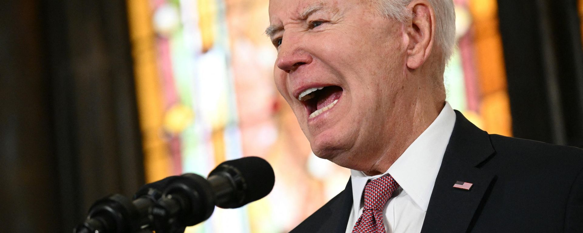 US President Joe Biden speaks at a campaign event - Sputnik International, 1920, 05.02.2024