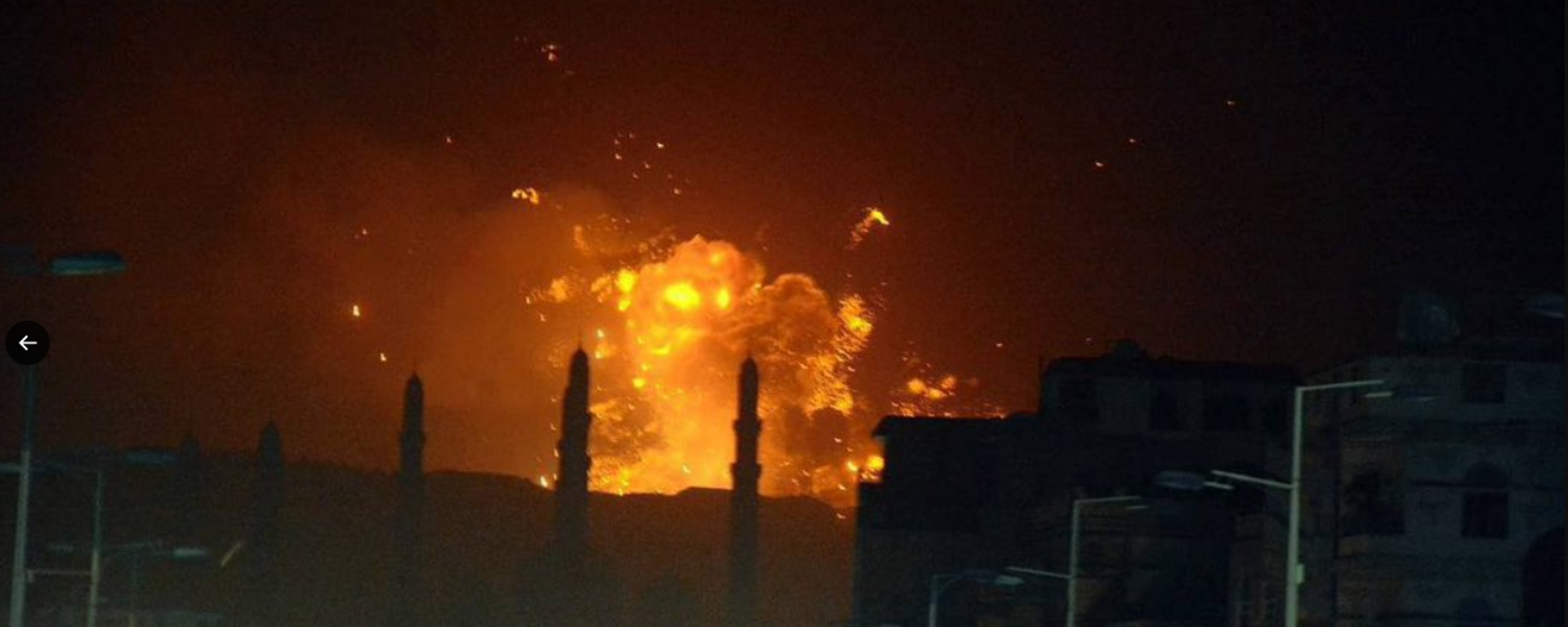 An X screenshot of US, UK forces attack on Houthi Targets in Yemen on January 11, 2024. - Sputnik International, 1920, 12.01.2024