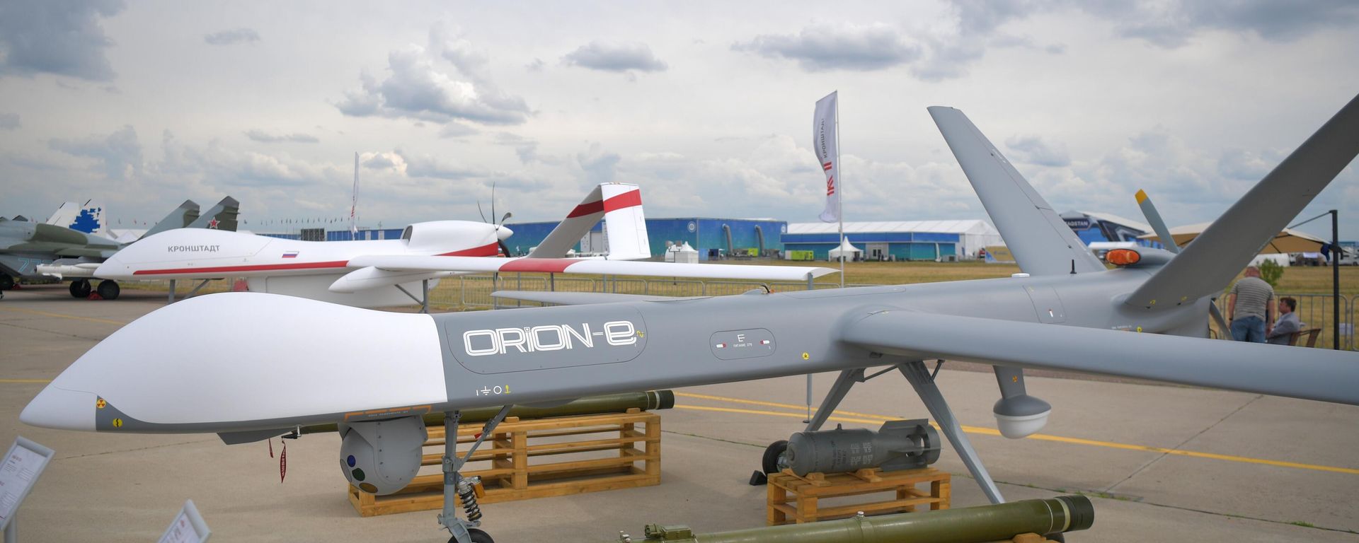 An Orion-E unmanned aerial vehicle An Orion-E unmanned aerial vehicle - Sputnik International, 1920, 27.01.2024