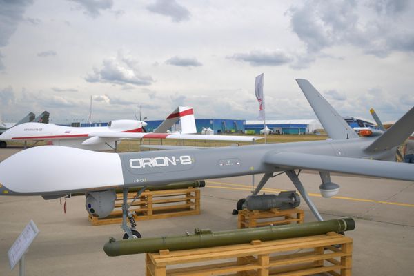 An Orion-E unmanned aerial vehicle An Orion-E unmanned aerial vehicle - Sputnik International