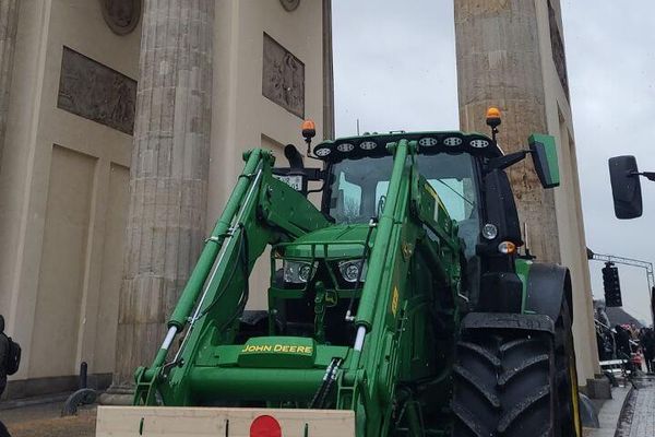 German farmers protest in Berlin - Sputnik International